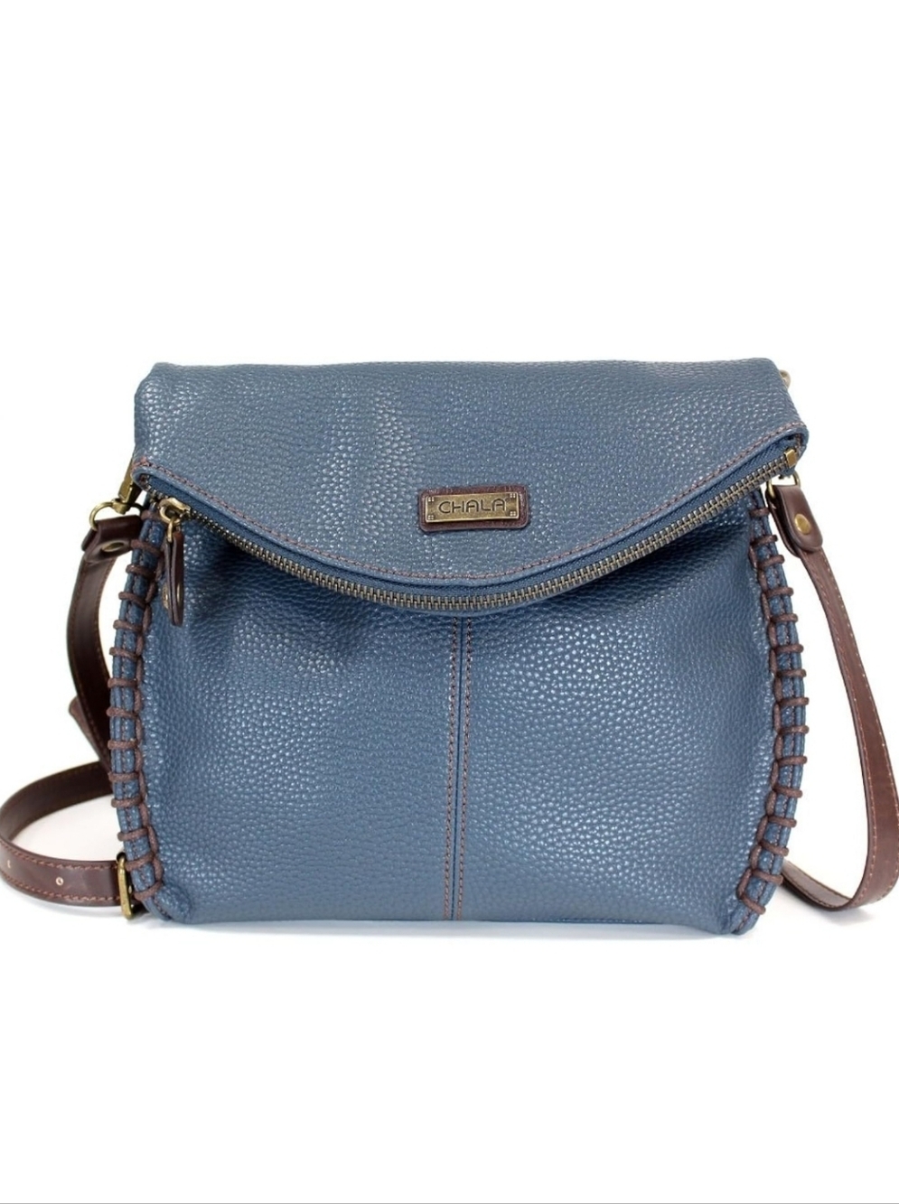 CHALA Charming Crossbody Bag Shoulder Handbag With Flap Top and Zipper